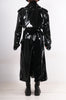 Painted Eco Leather Trench Coat by David's Road 