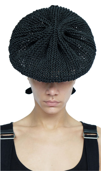 Paper Straw Headpiece by David's Road 