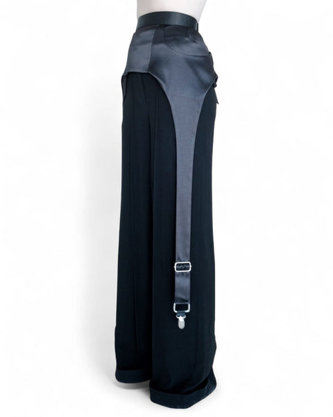 Satin Belt with 2 Clips by David's Road 
