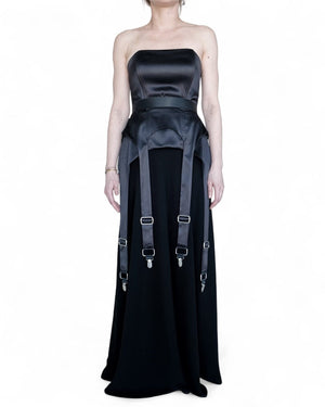 Satin Corset with 4 Clips by David's Road 