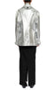 Silver Canvas Blazer by David's Road 