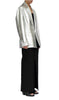 Silver Canvas Blazer by David's Road 
