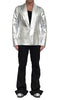 Silver Canvas Blazer by David's Road 