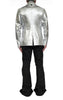Silver Canvas Blazer by David's Road 