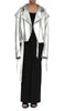 Silver Canvas Jacket with Zippers by David's Road 