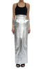 Silver Canvas Long Skirt by David's Road 