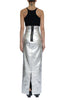 Silver Canvas Long Skirt by David's Road 