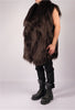 Sleeveless Faux Fur Coat by David's Road 