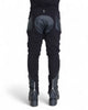 Slim Sweatshirt Biker Trousers with Leather by David's Road 