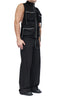 Stretch Denim Waistcoat with Zippered Pockets by David's Road 