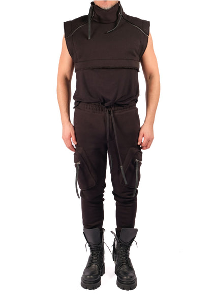 Sweatshirt Crop Top by David's Road 