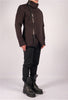 Sweatshirt Jacket with Zippers by David's Road 