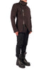 Sweatshirt Jacket with Zippers by David's Road 