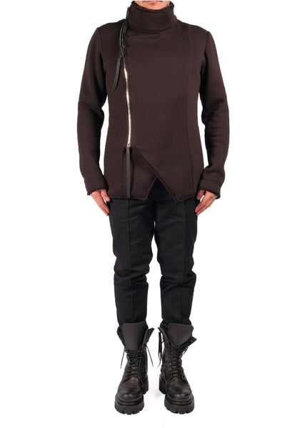Sweatshirt Jacket with Zippers by David's Road 