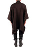 Sweatshirt Poncho with Zippers by David's Road 