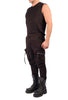 Sweatshirt Slim Trousers with Zippered Pockets by David's Road 