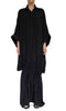 Washed Cotton Maxi Shirt/Jacket by David's Road 