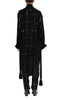Washed Cotton Sequin Midi Robe/Cardigan by David's Road 