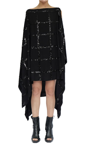 Washed Cotton Sequin Transformer Dress by David's Road 