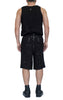 Washed Cotton Sequins Shorts by David's Road 