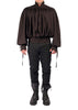 Washed Cotton Shirt with Draping by David's Road 