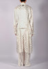 White Checkered Robe Midi by David's Road 