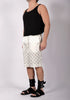 White Checkered Shorts by David's Road 