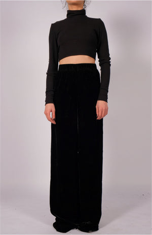 Wide Velvet Trousers by David's Road 