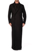 Wool Maxi Double Breasted Coat by David's Road 
