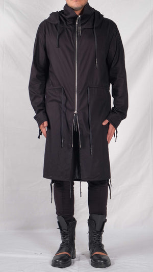 Cotton Hooded Jacket by David's Road 