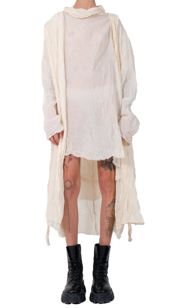 Cotton Robe with Hoodie by David's Road 