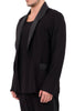 Creased Cotton Tuxedo Blazer by David's Road 