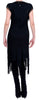 Dress with Glass Beaded Fringe by David's Road 