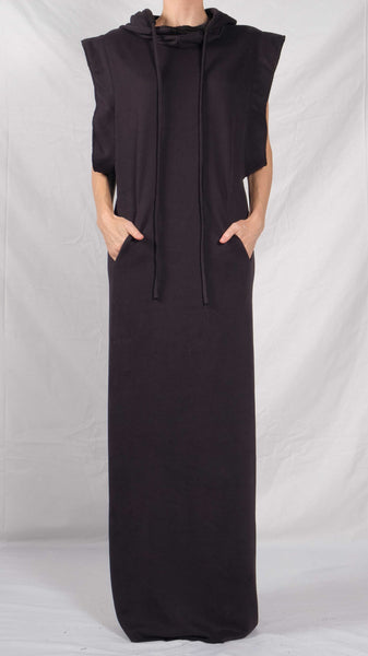 Hooded Maxi Dress by David's Road 