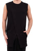 Jersey Wrap Sleeveless Top by David's Road 