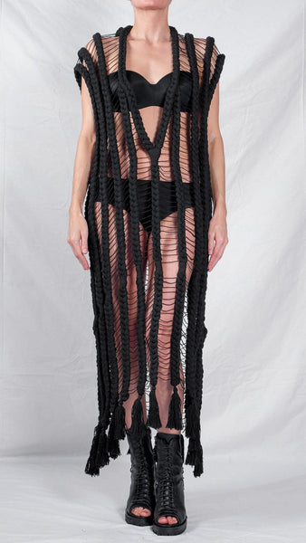 Knitted Transparent Dress David's Road US Knitted Transparent Dress David's Road US
