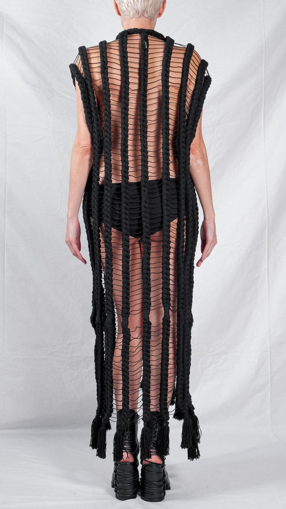 Knitted Transparent Dress David's Road US Knitted Transparent Dress David's Road US