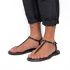 Leather Thong Sandals by David's Road 