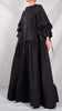 Maxi Hooded Jacket with Bell Sleeves by David's Road 