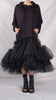 Oversized Hoodie with Tulle Bottom Skirt by David's Road 