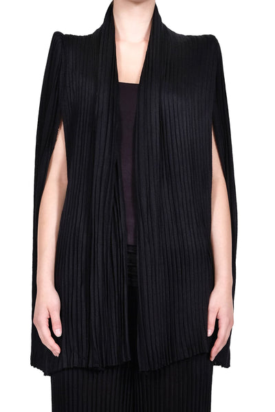 Pleated Cape Blazer by David's Road 