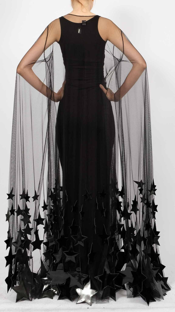 Tulle Dress with Stars Maxi David's Road US Tulle Dress with Stars Maxi David's Road US